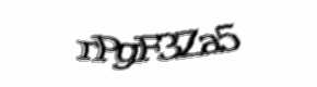 Security check image, please type the characters shown
