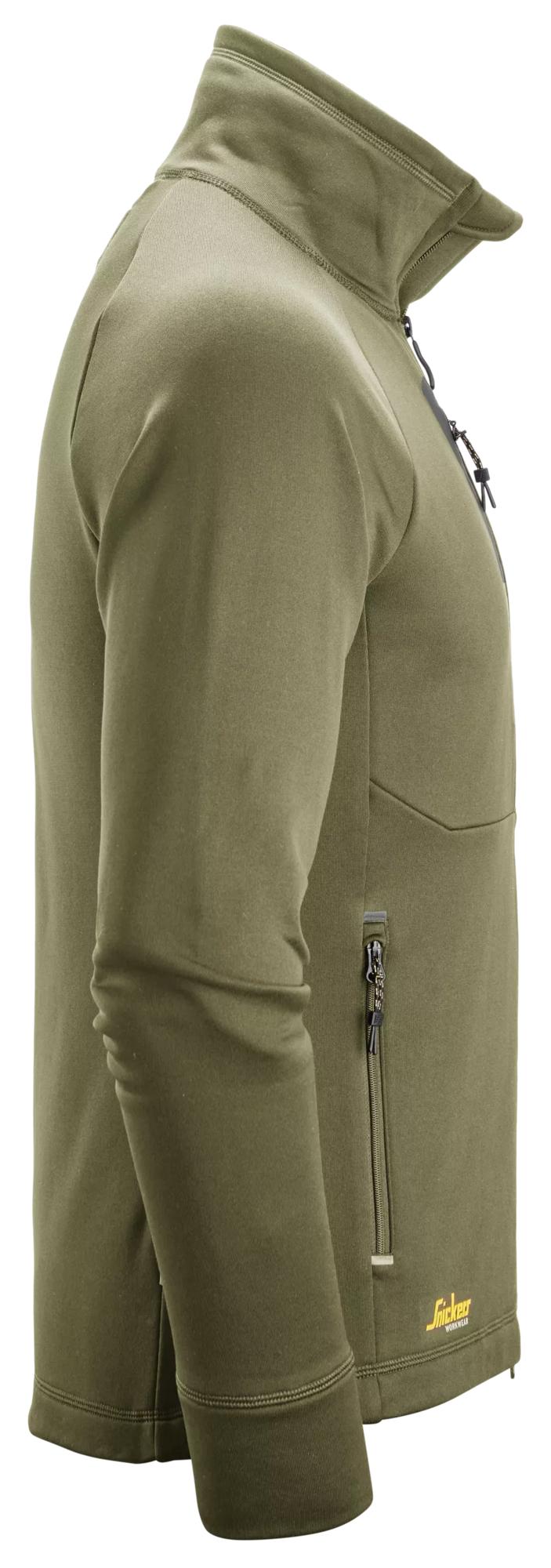 Plain Polartec Powerstretch Full-Zip Jacket - 8023