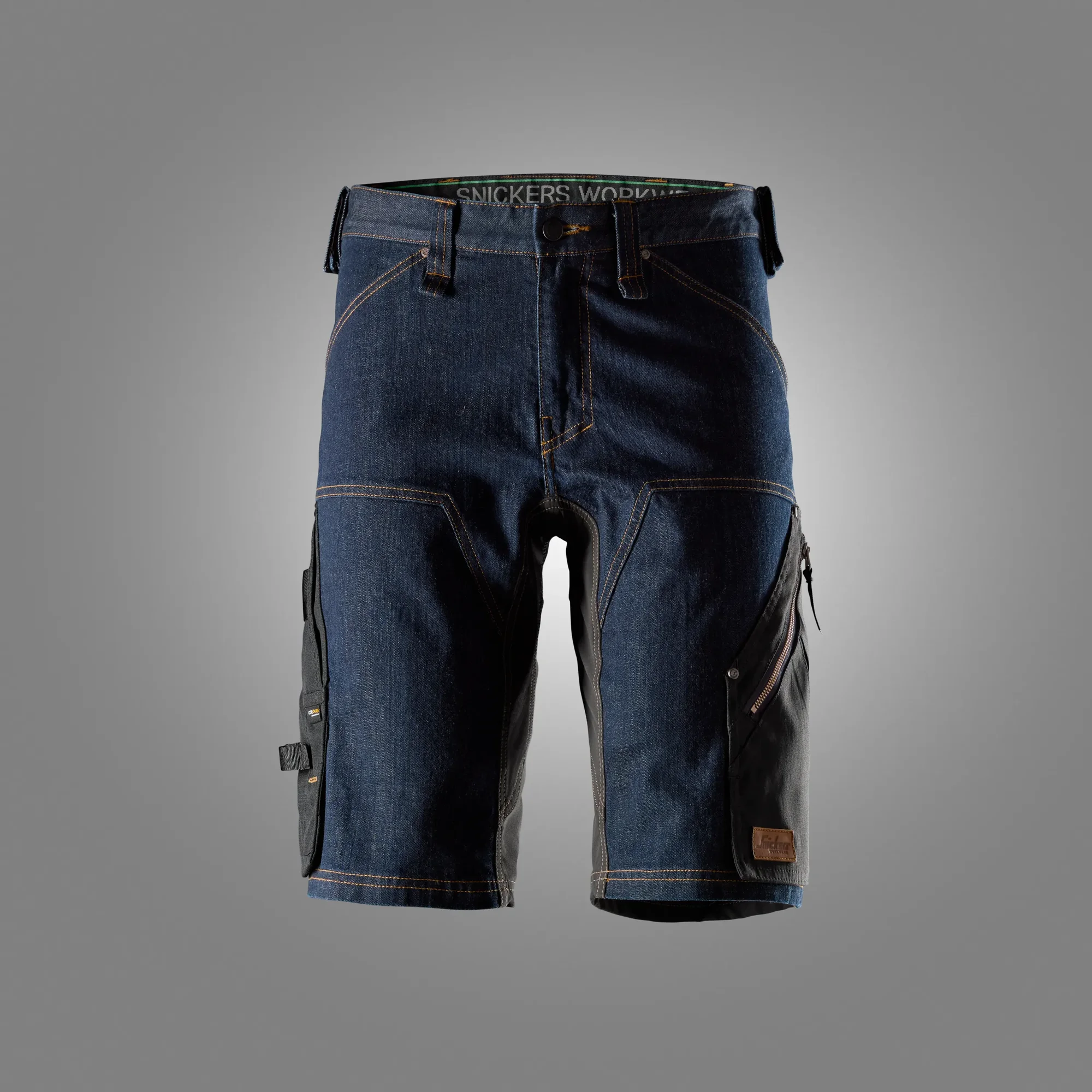 Denim Shorts Holster Pockets - 6155