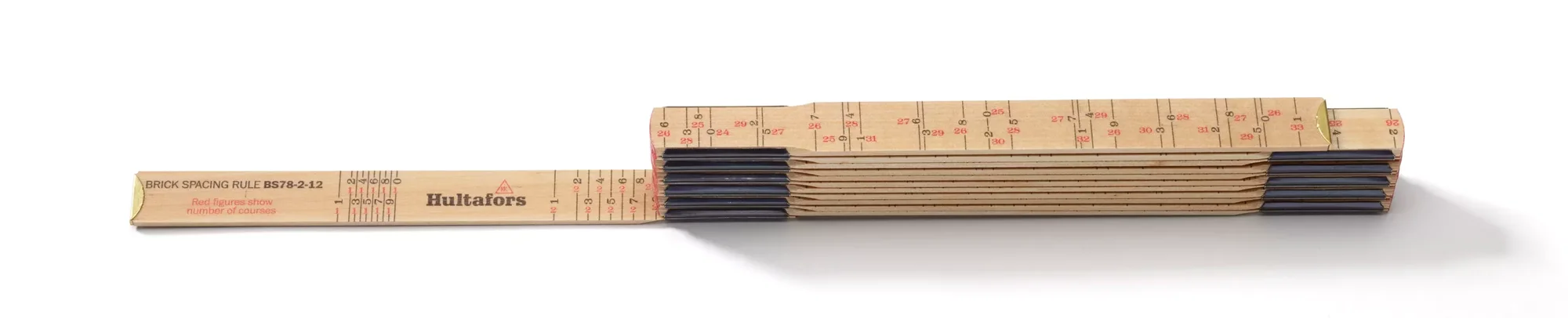Brickspacing Folding Ruler BS 78-2-12