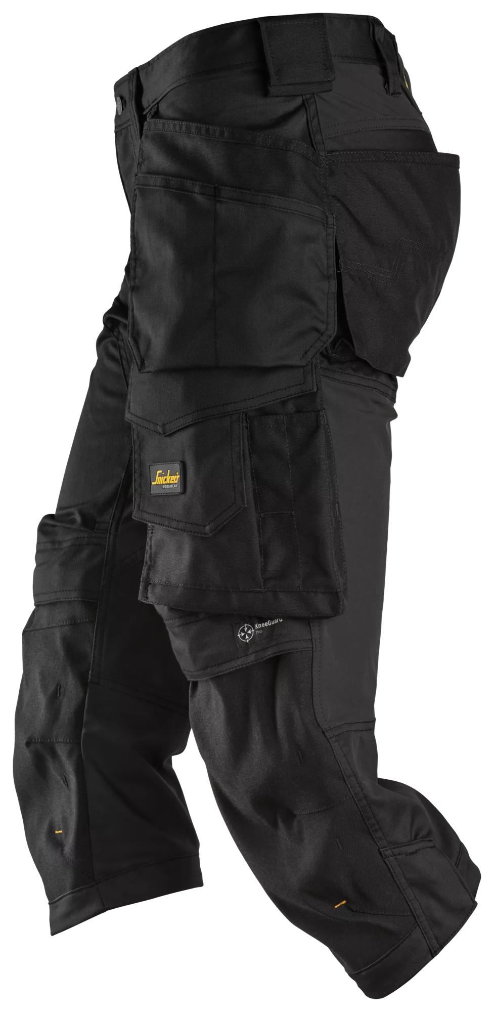 Pantacourt Noir Slim Extensible | Yours Clothing