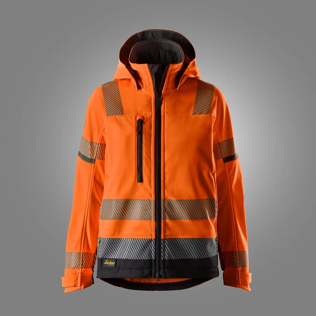 Softshell work jackets – windproof & water repellent