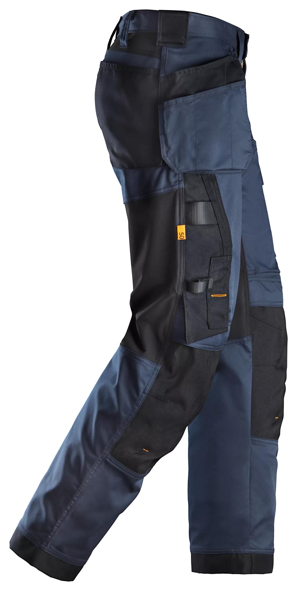 Stretch Loose Fit Work Pants Holster Pockets