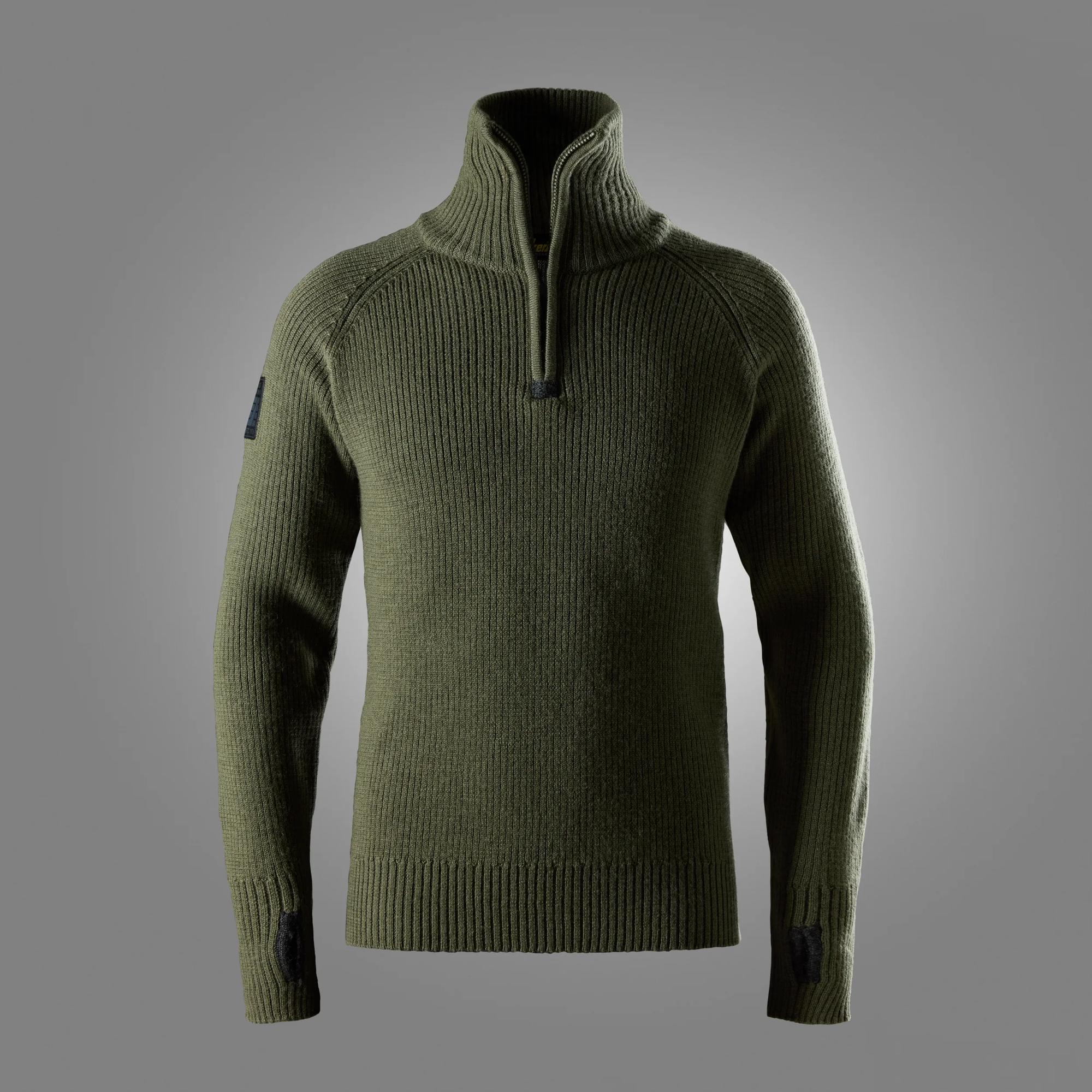 ½ - Zip Wool Sweater - 2905