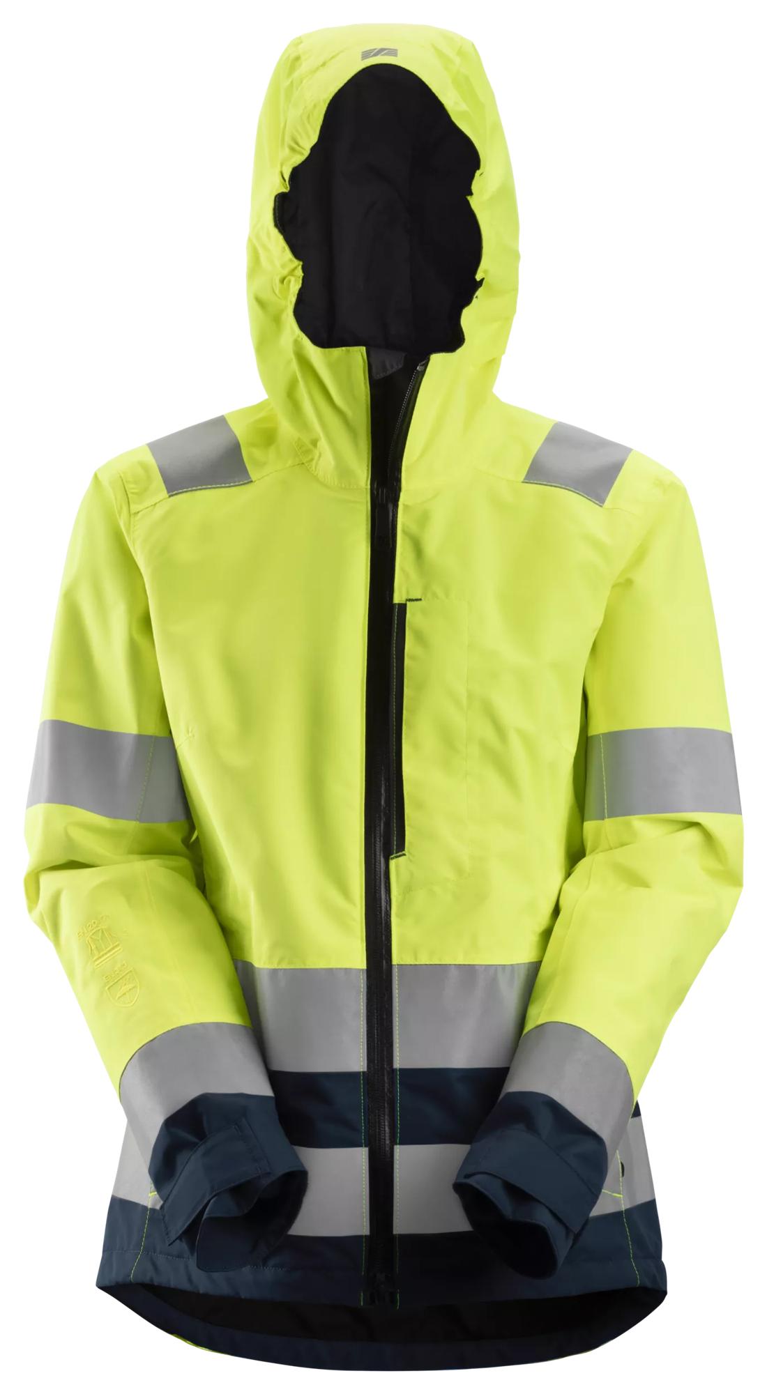 Women's High-Vis Waterproof Shell Jacket Class 2/3 - 1347