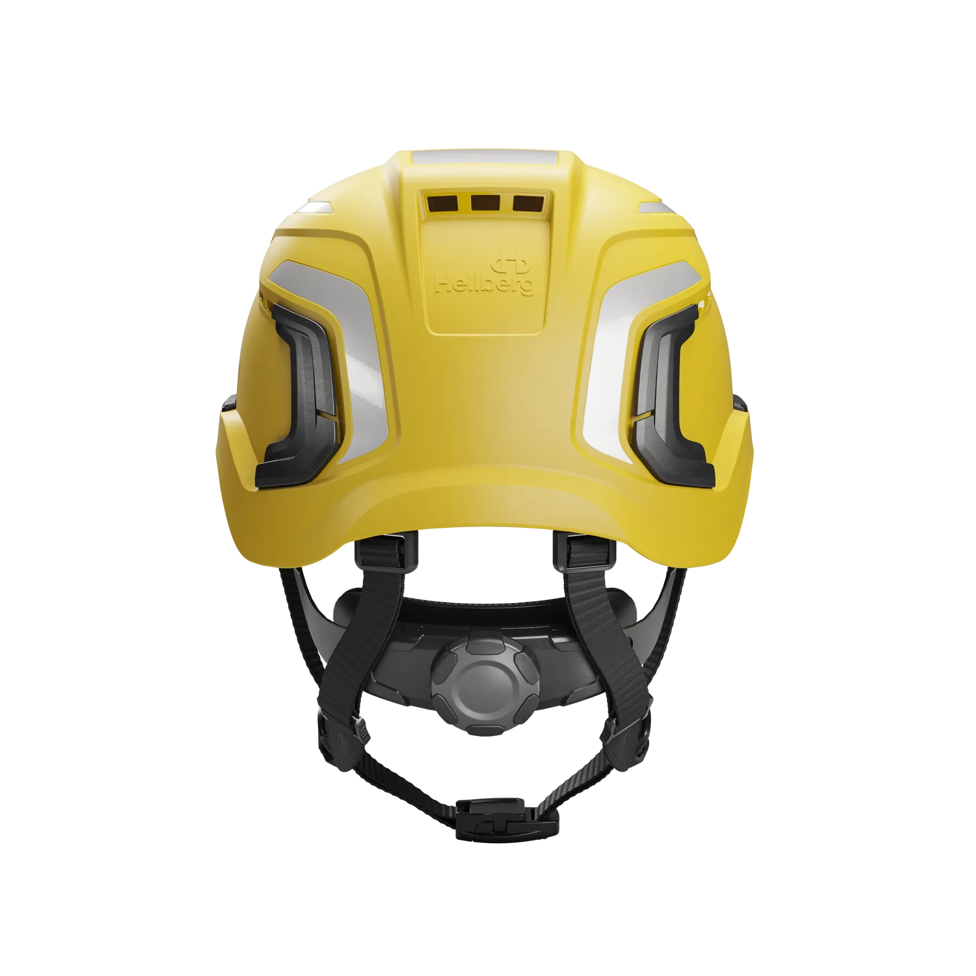 Mustbau Schutzhelm Schutzhelm mit Stirnlampe, 53-63 cm, verstellbar, Industrie EN397, Sicherheitshelm, Arbeitshelm