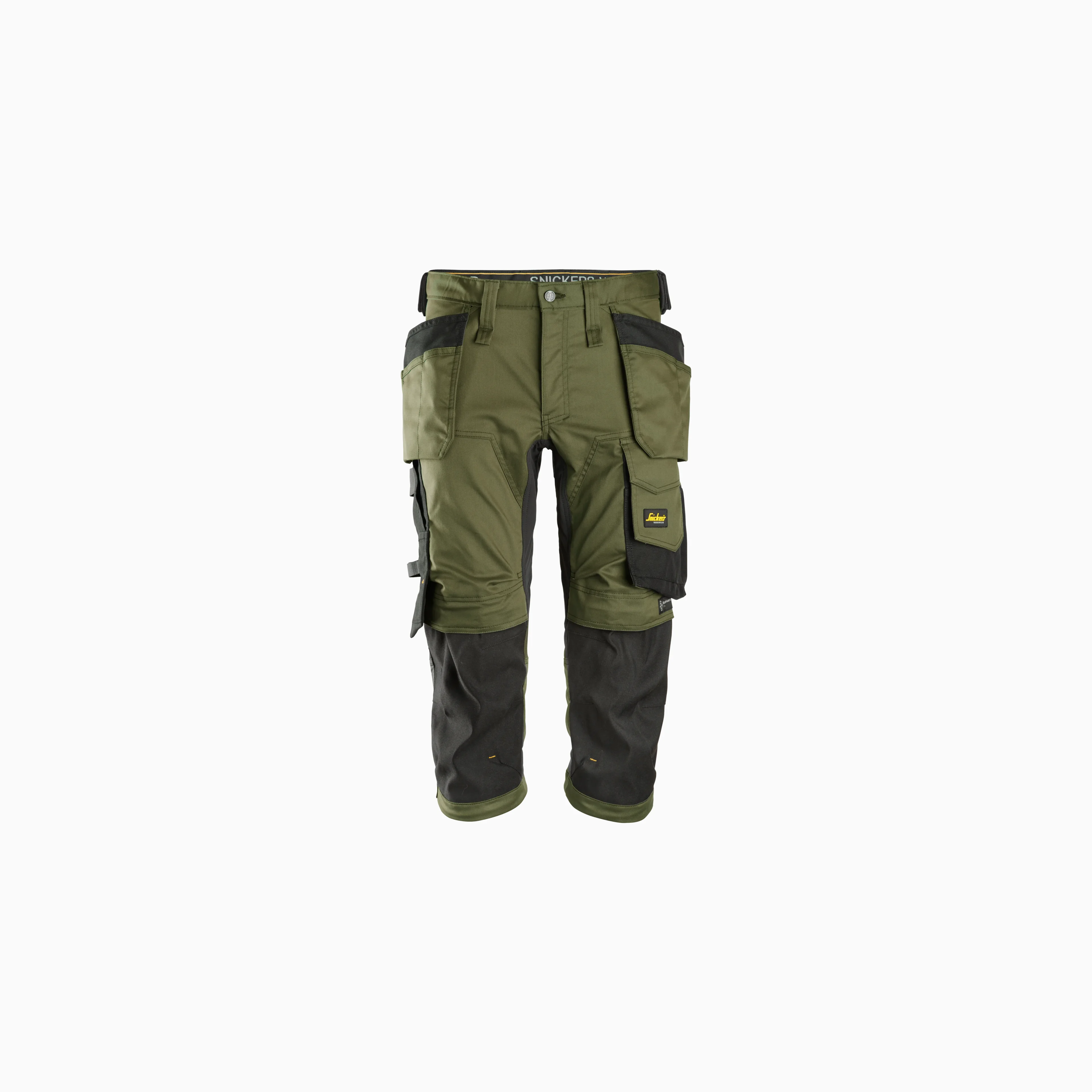 Snickers Men's Floorlayer Ripstop Trousers - Black, 50, Reg 50 (W35 L32