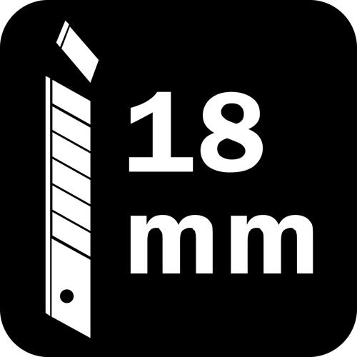 18 mm snap-off blade