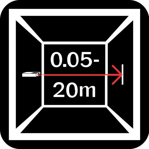Range 0.05-20m