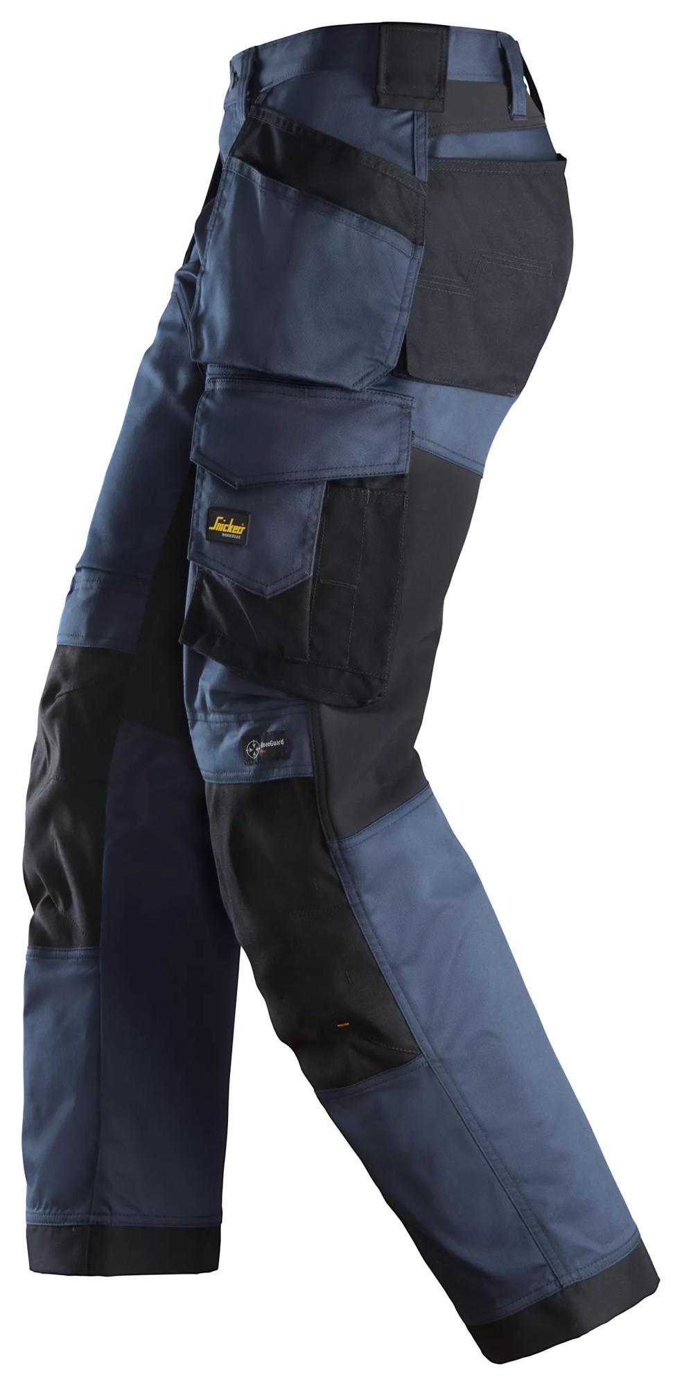 Stretch Loose Fit Work Pants Holster Pockets