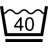 Machine wash 40°C mild