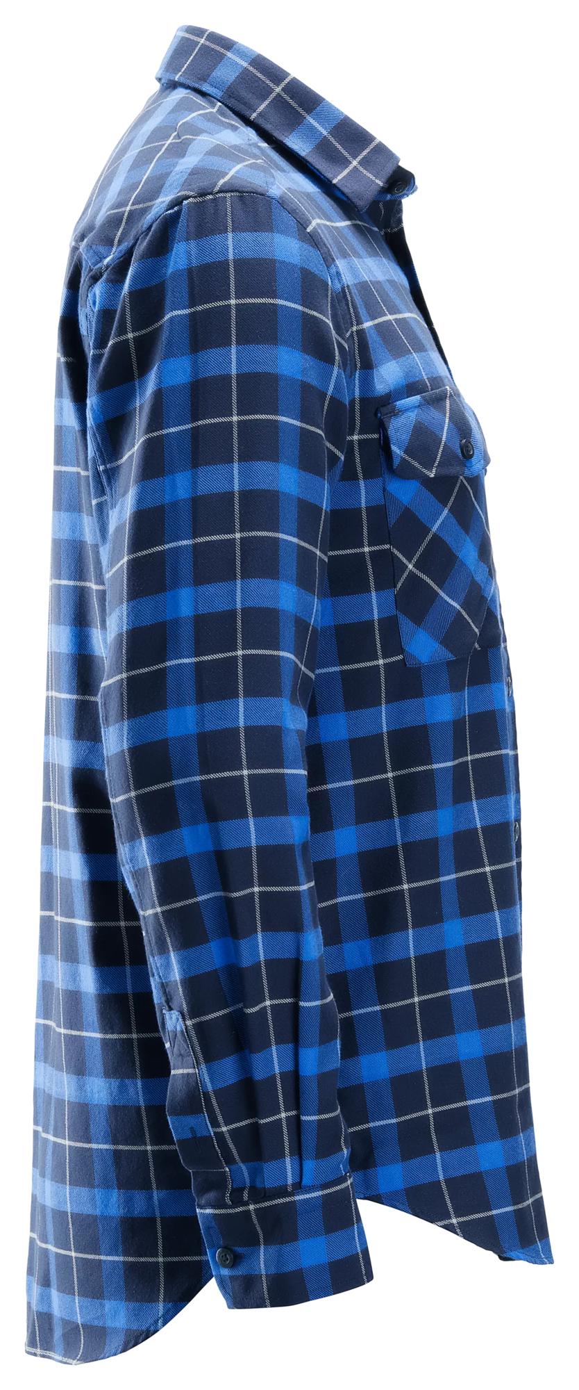 Chemise En Flanelle KAVU à Carreaux - Bleu Marine - Taille M - Homme