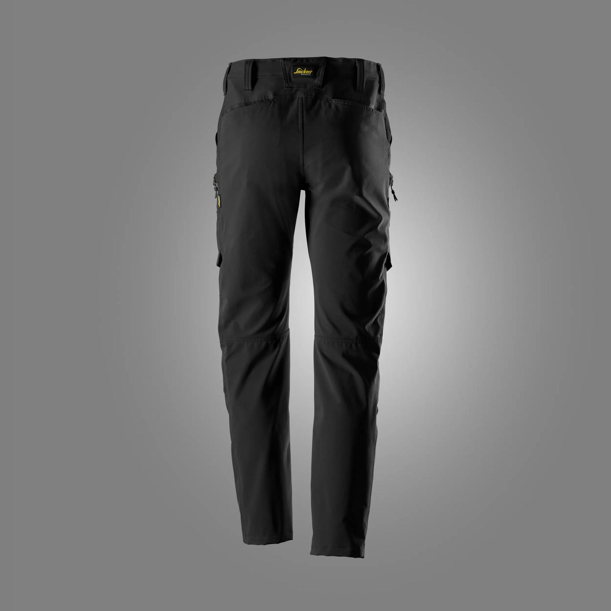 スラックス adererror Back point trousers Black Service Stretch Trousers - 6410