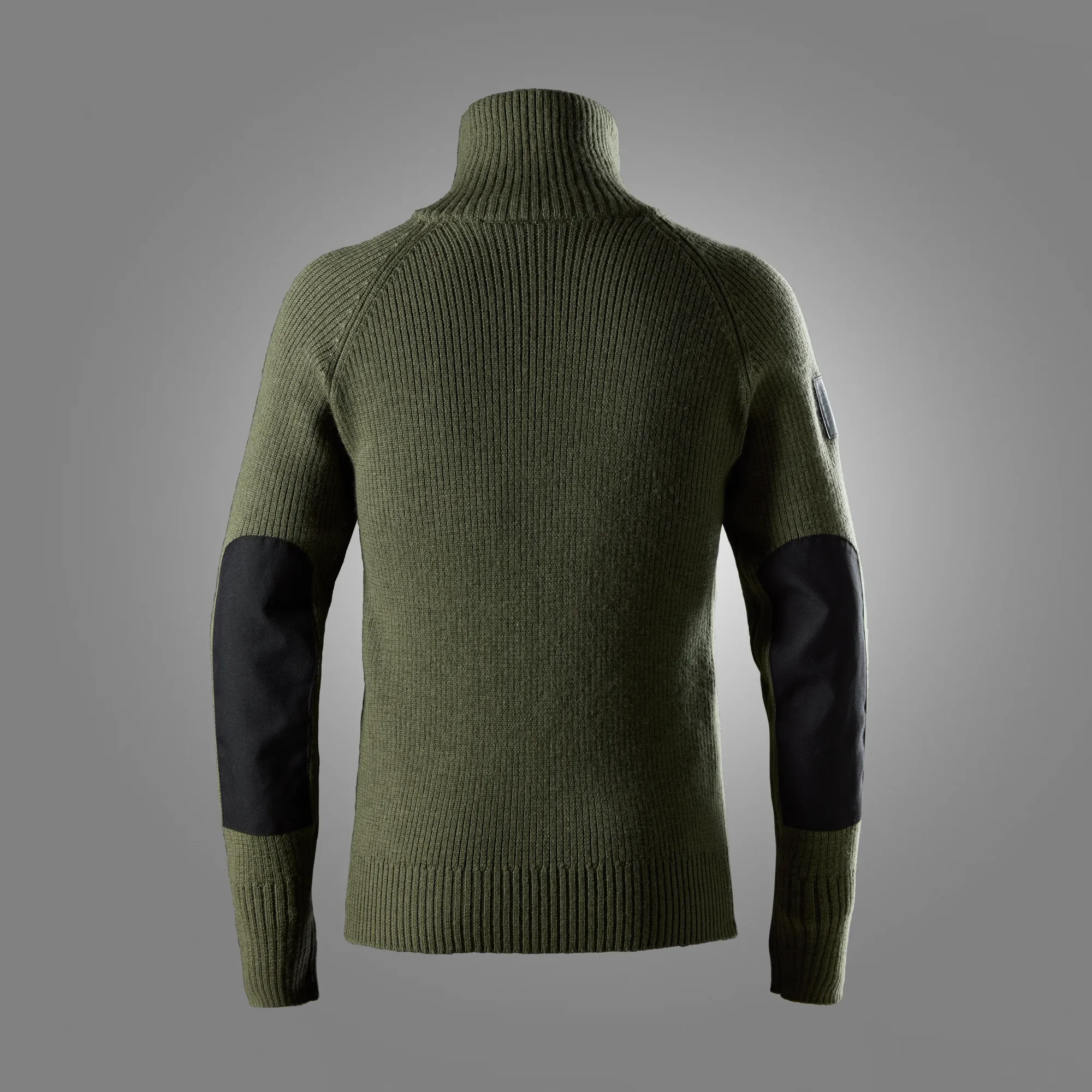 りー ½ - Zip Wool Sweater - 2905