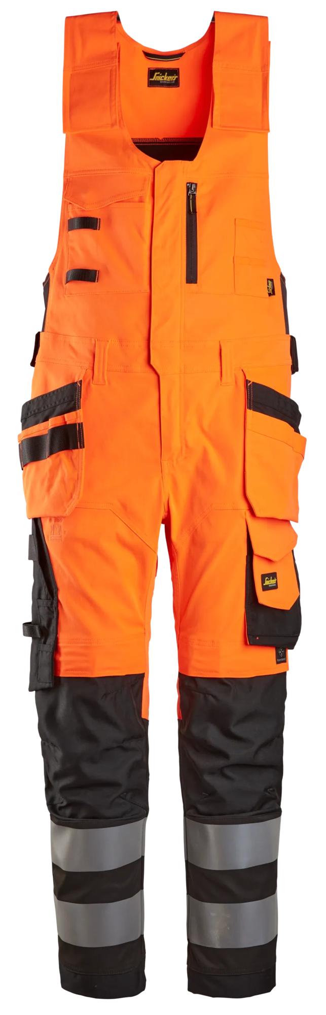 High-Vis, One - piece Trousers Holster Pockets Class 2 - 6013
