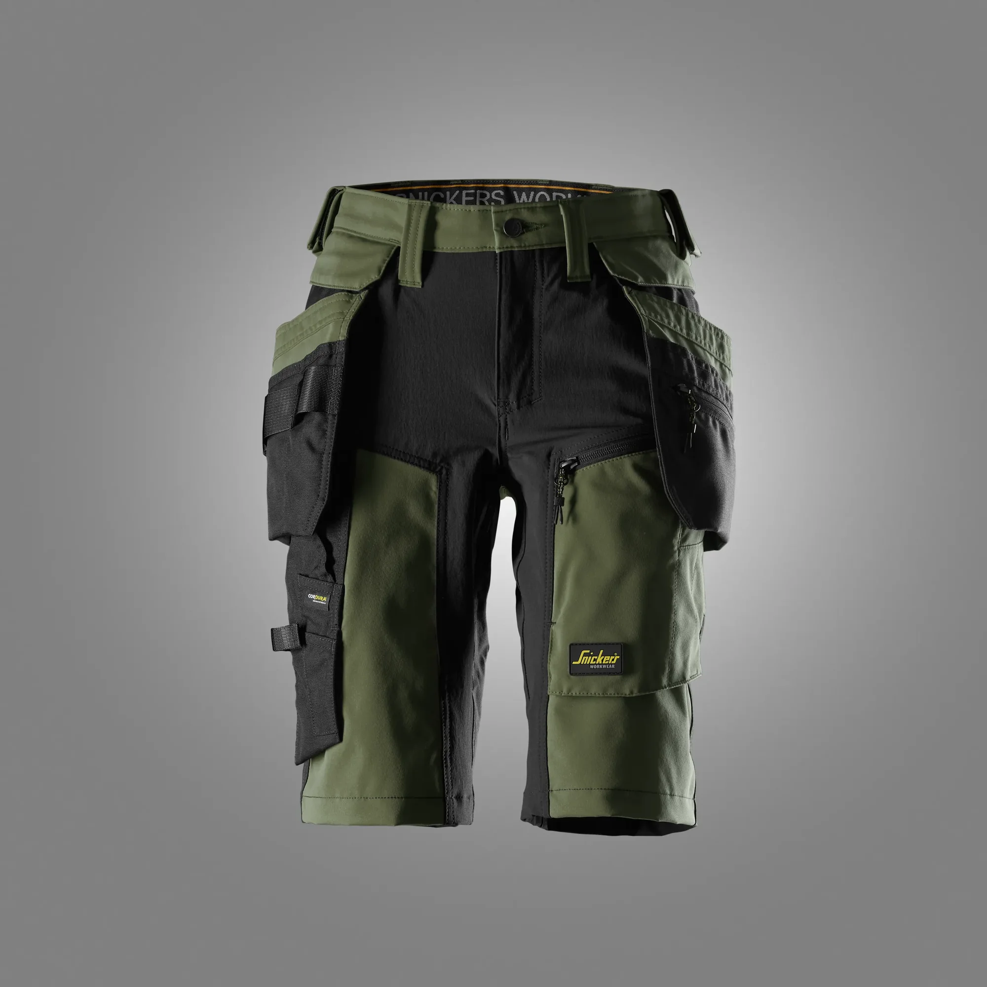 Dames Stretch Werkshorts met Afneembare Holsterzakken - 6117