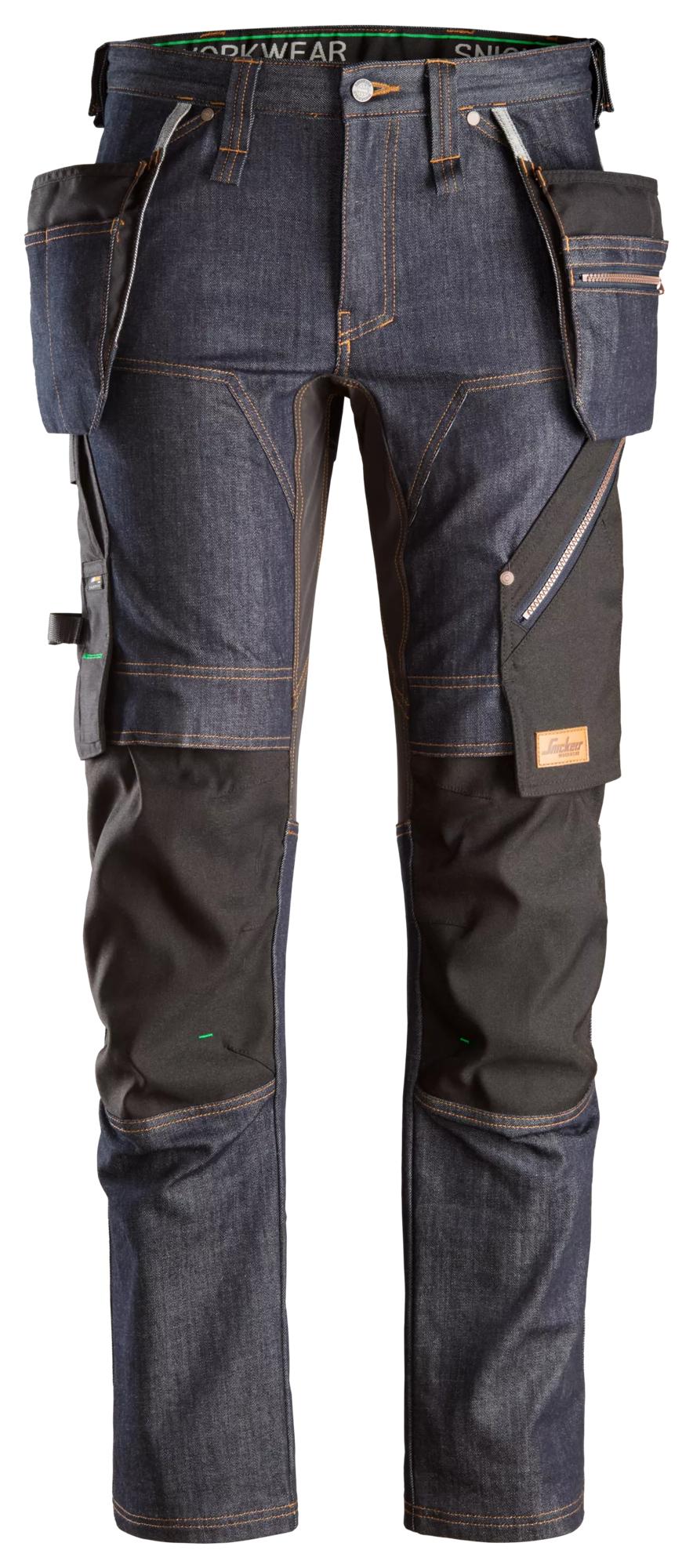 Denim Work Trousers+ Holster Pockets - 6955