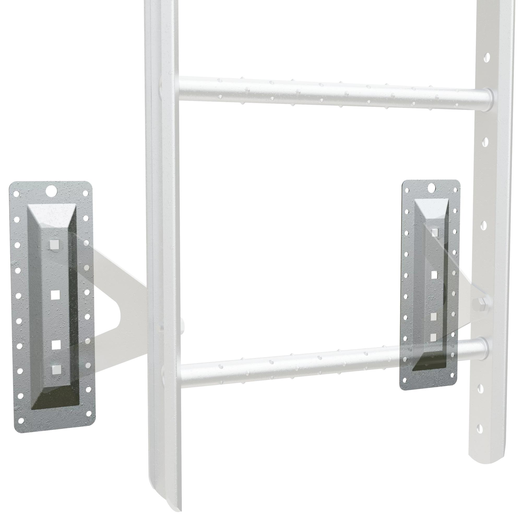 Mounting steel wall ladders - W.steps