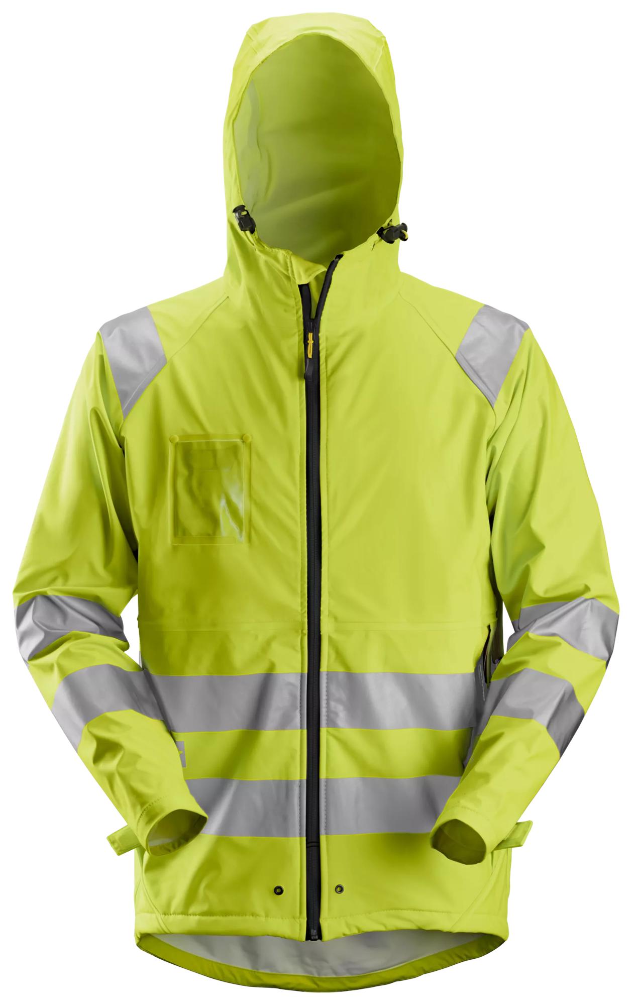 High-Vis PU Rain Jacket Class 3 - 8233