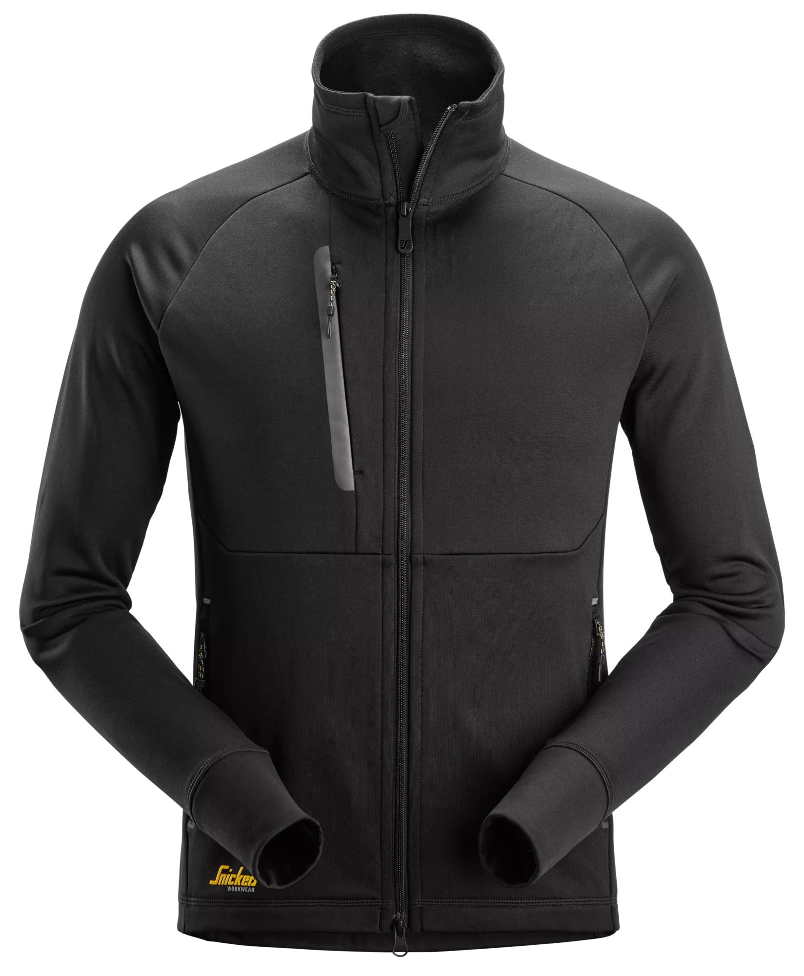 トップス XL POLARTEC POWER DRY N/S TRAINING TOP Plain Polartec Powerstretch Full-Zip Jacket - 8023