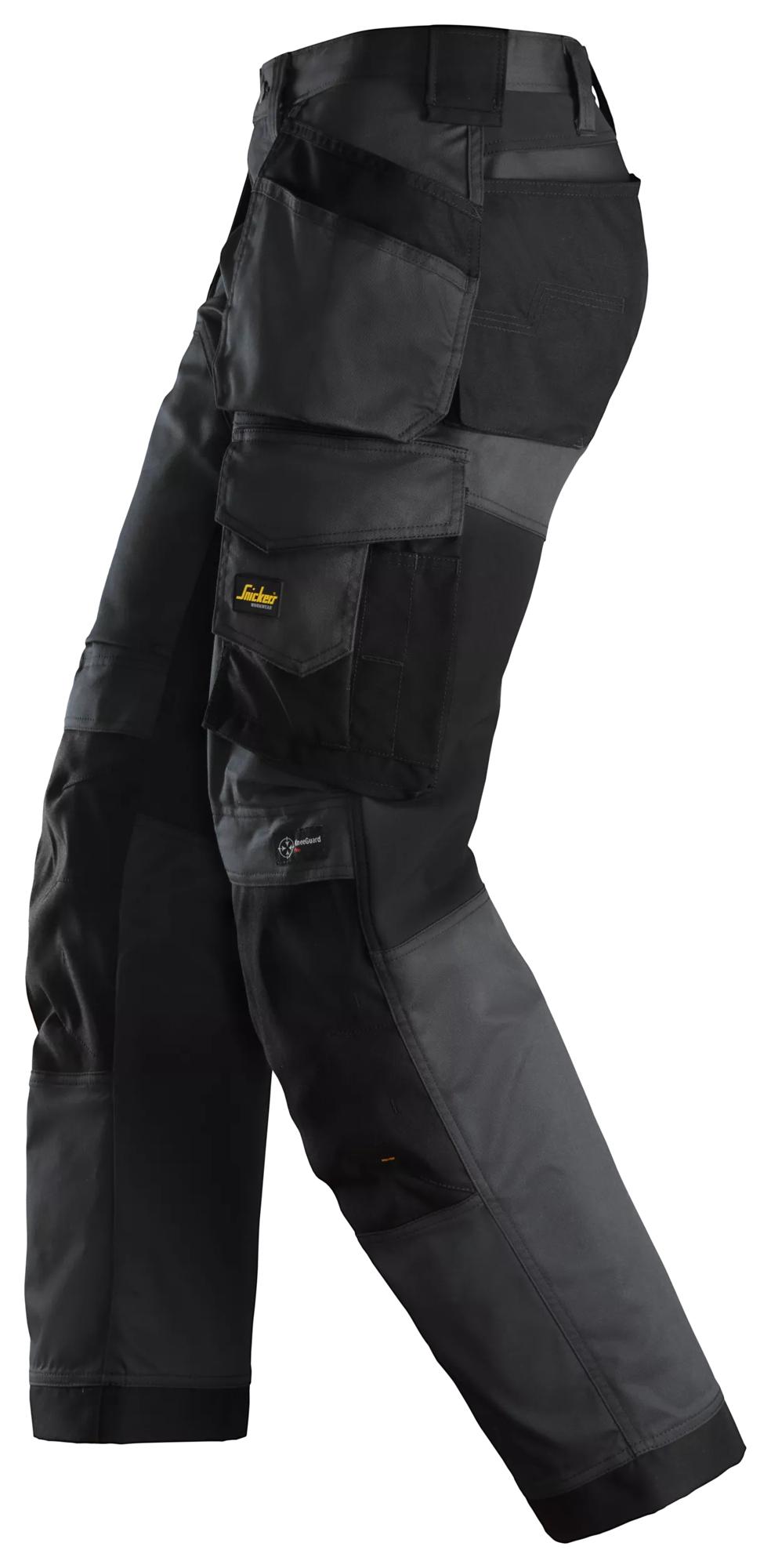 Stretch Loose Fit Work Pants Holster Pockets