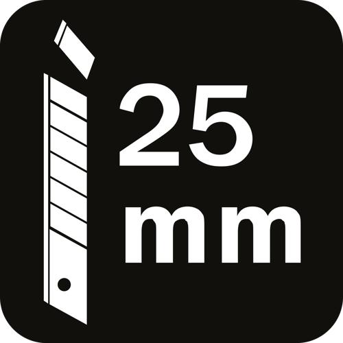 25 mm bræk-af blad