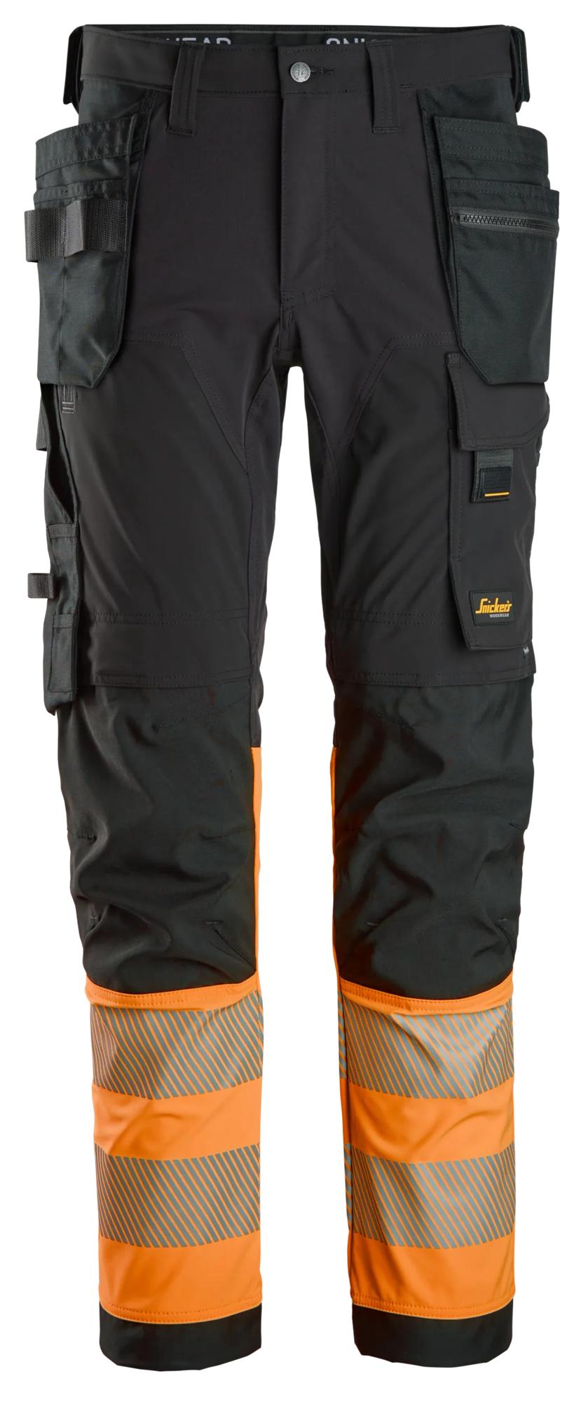 High-Vis, 4-Way Stretch Trousers Holster Pockets Class 1 - 6231