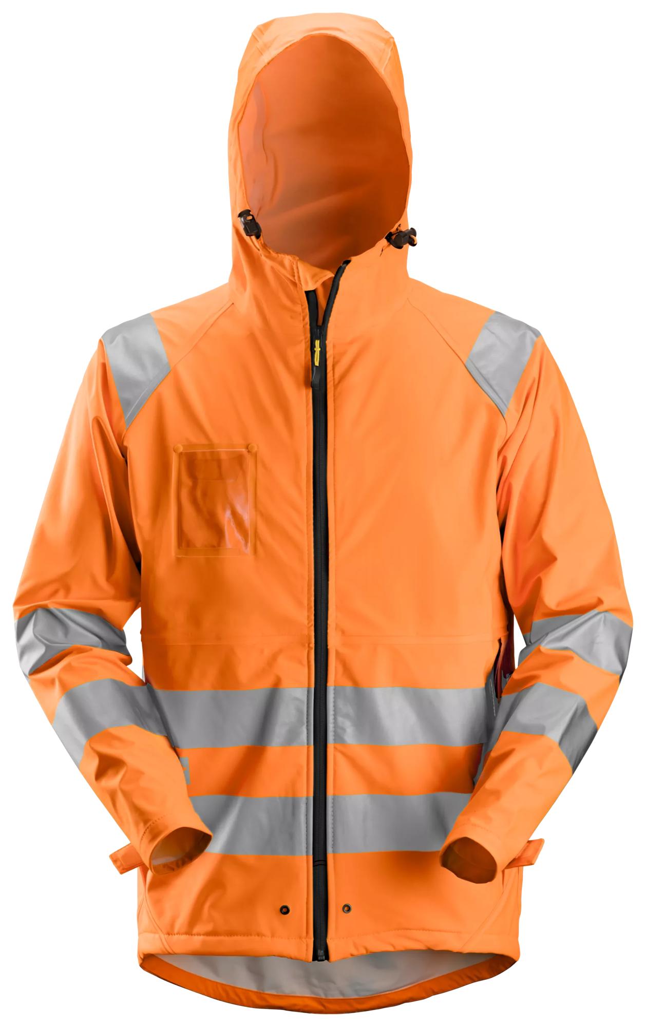 High-Vis PU Rain Jacket Class 3 - 8233