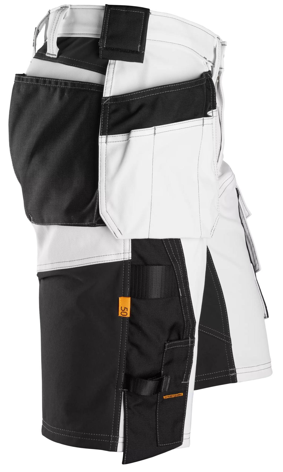 Stretch Loose Fit Work Shorts Holster Pockets - 6151